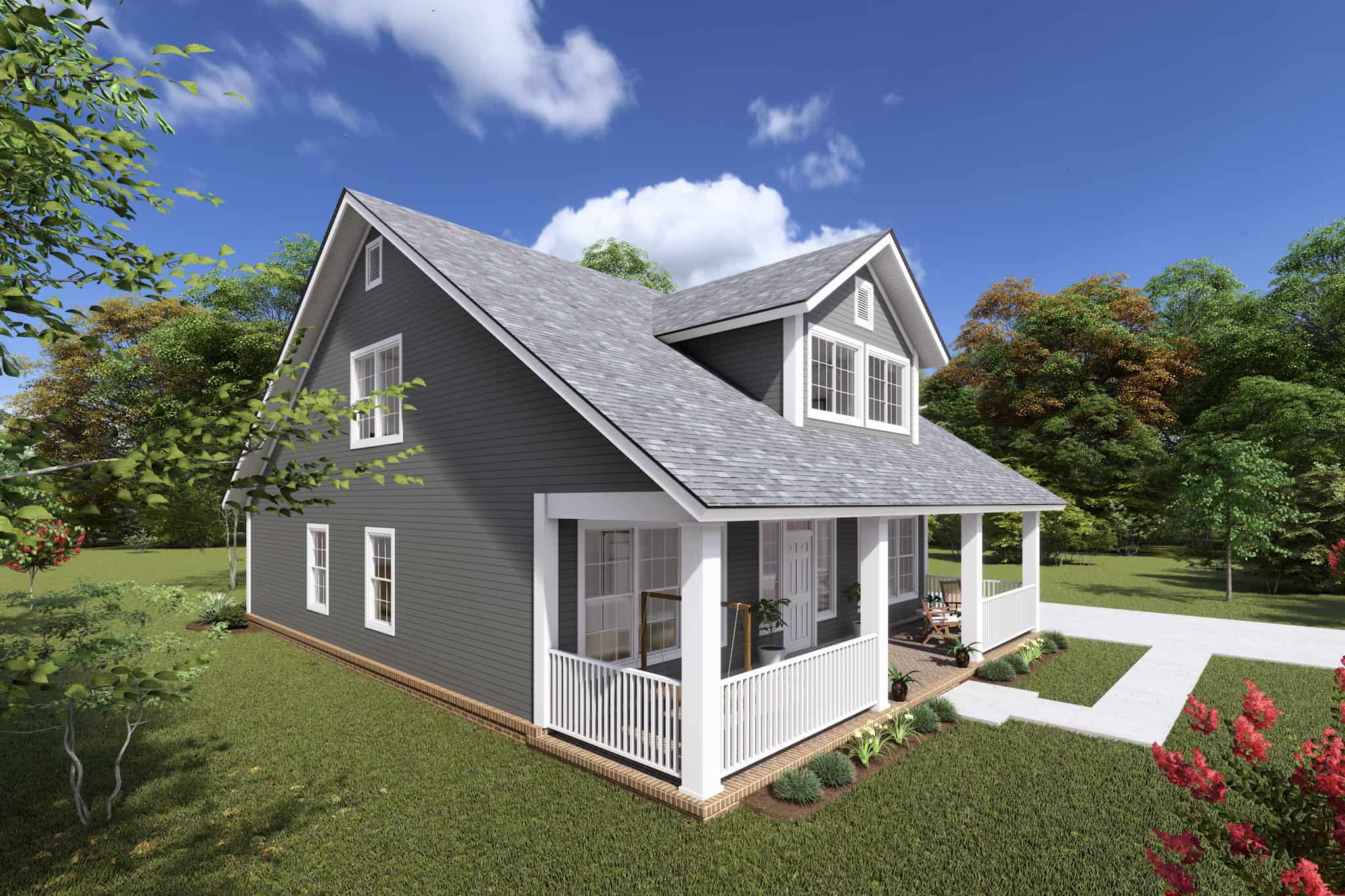 Left Side View of this 3-Bedroom,2066 Sq Ft Plan -178-1241