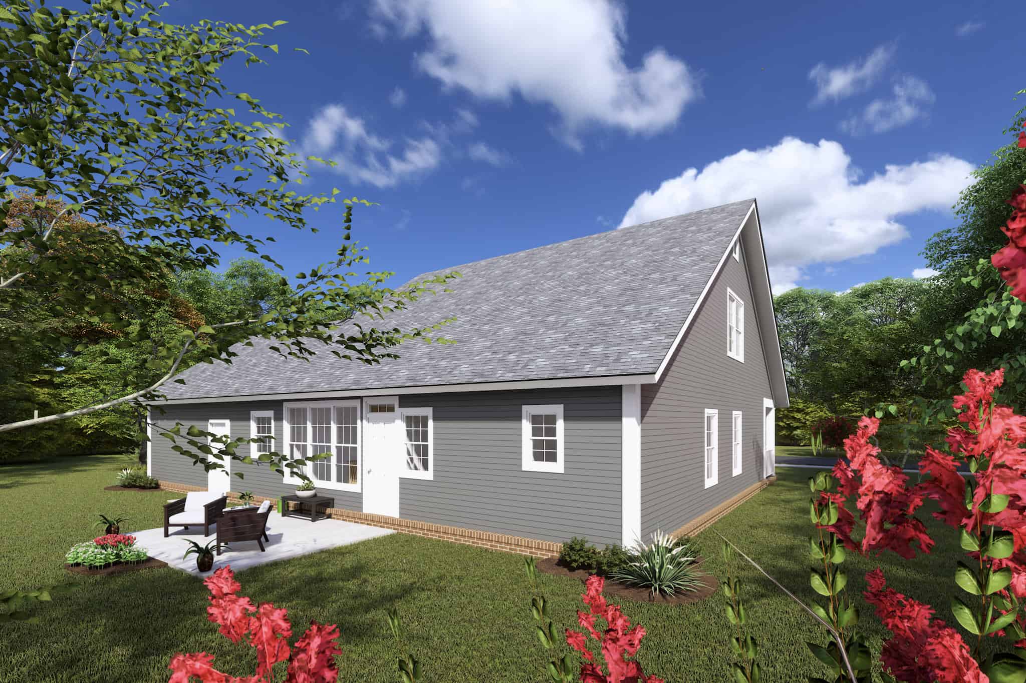Right Side View of this 3-Bedroom,2066 Sq Ft Plan -178-1241