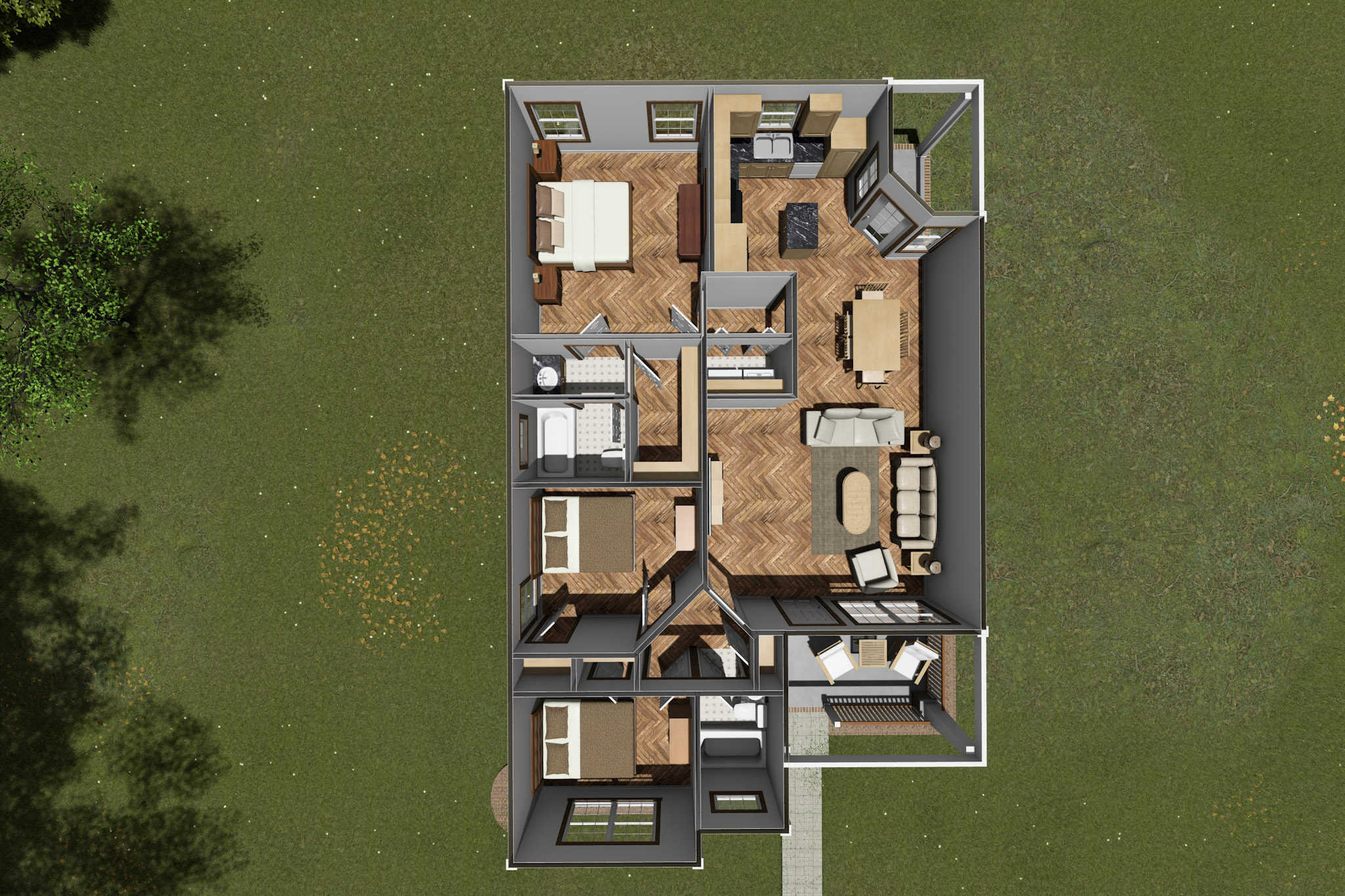 Home Other Image of this 3-Bedroom,1163 Sq Ft Plan -178-1245