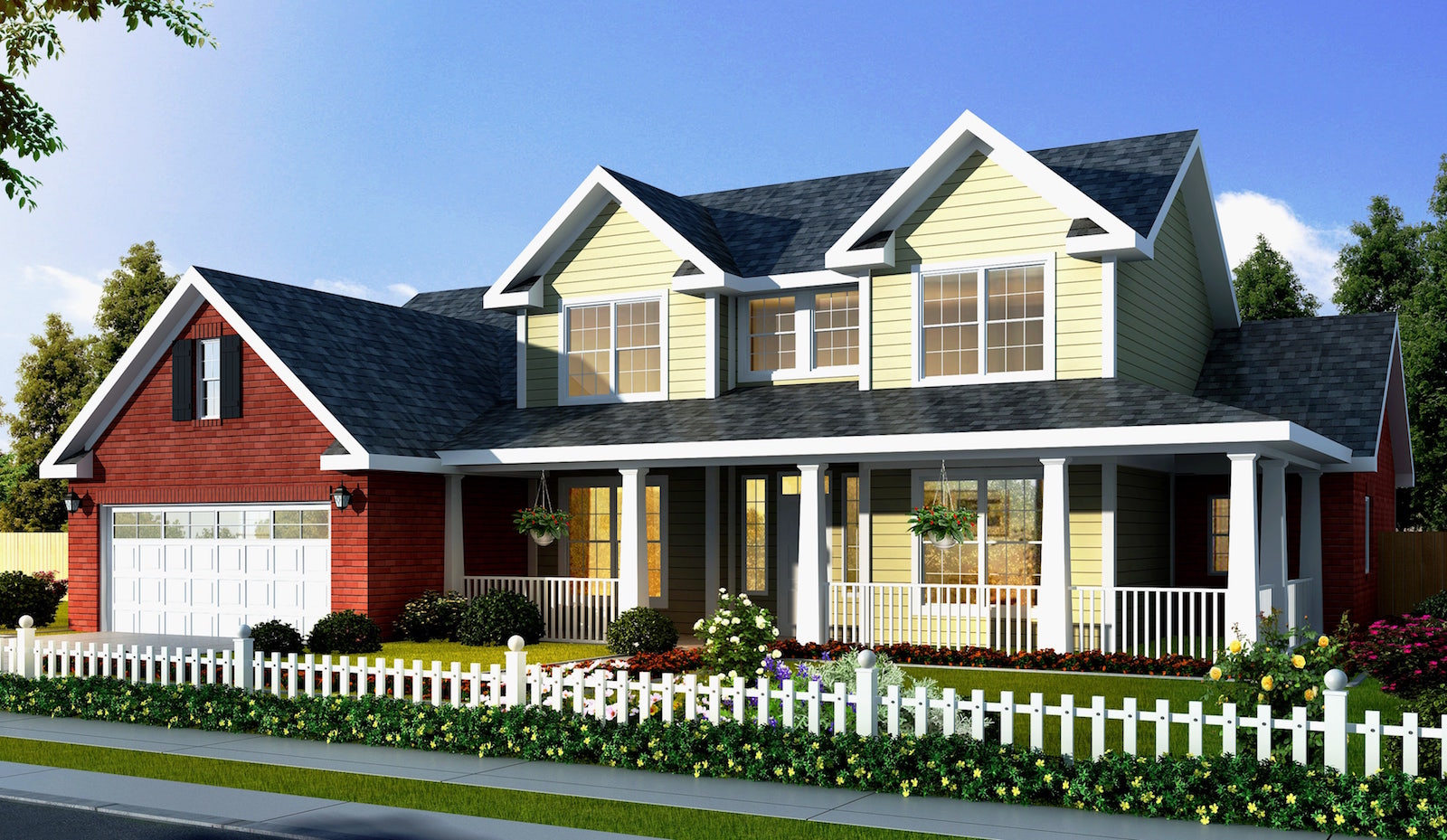 Front View of this 3-Bedroom, 1891 Sq Ft Plan - 178-1258