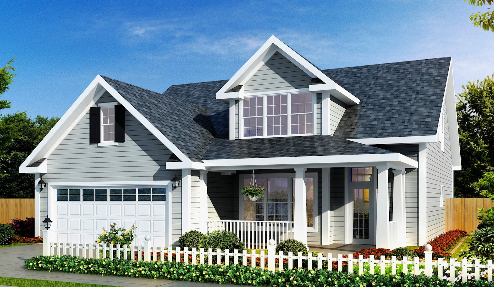 Front View of this 3-Bedroom, 1853 Sq Ft Plan - 178-1259