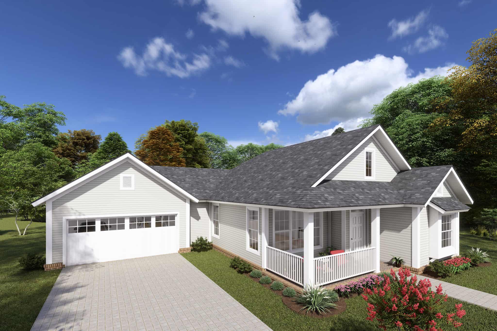 Left Side View of this 3-Bedroom,1426 Sq Ft Plan -178-1366