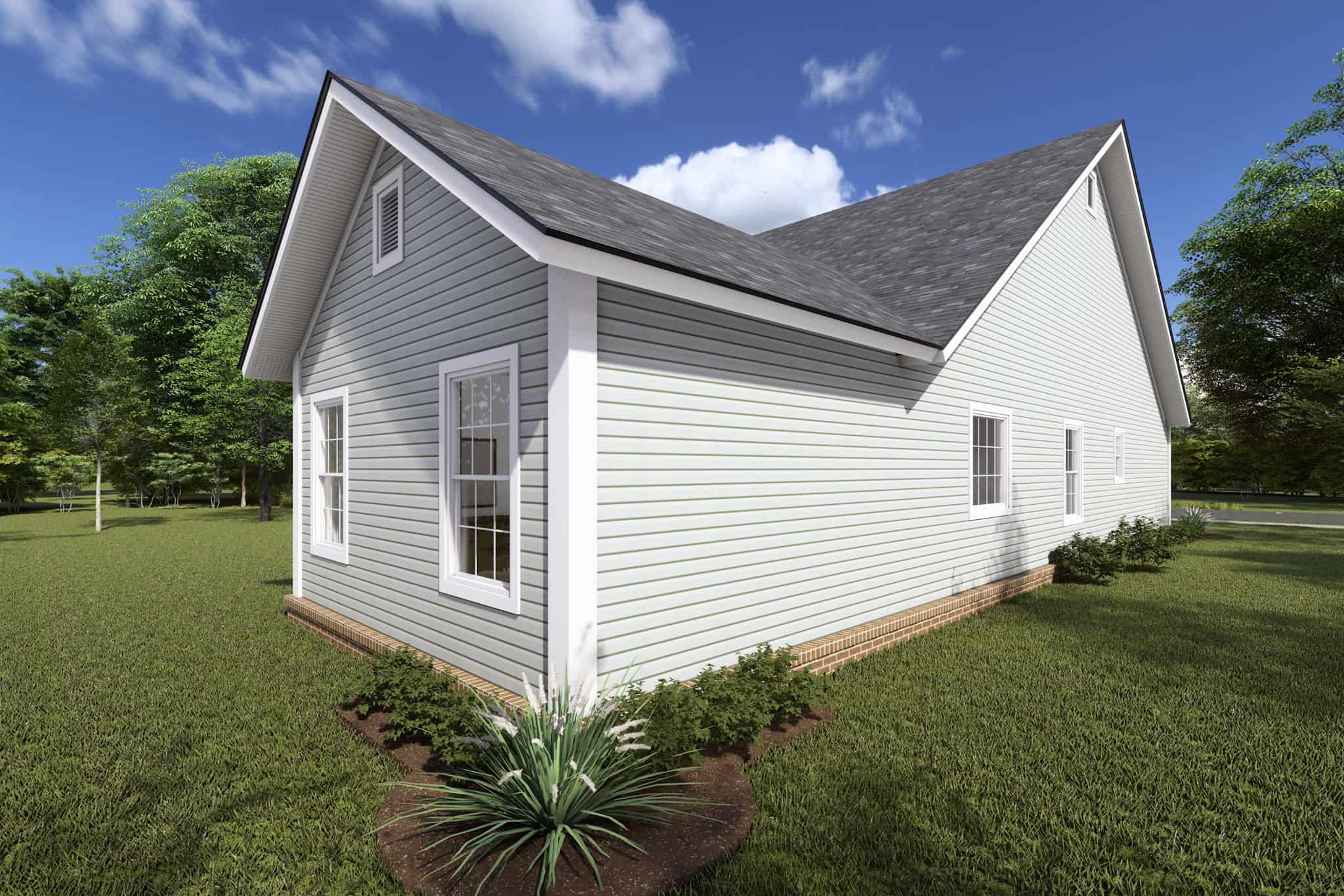Left Side View of this 3-Bedroom,1433 Sq Ft Plan -178-1371