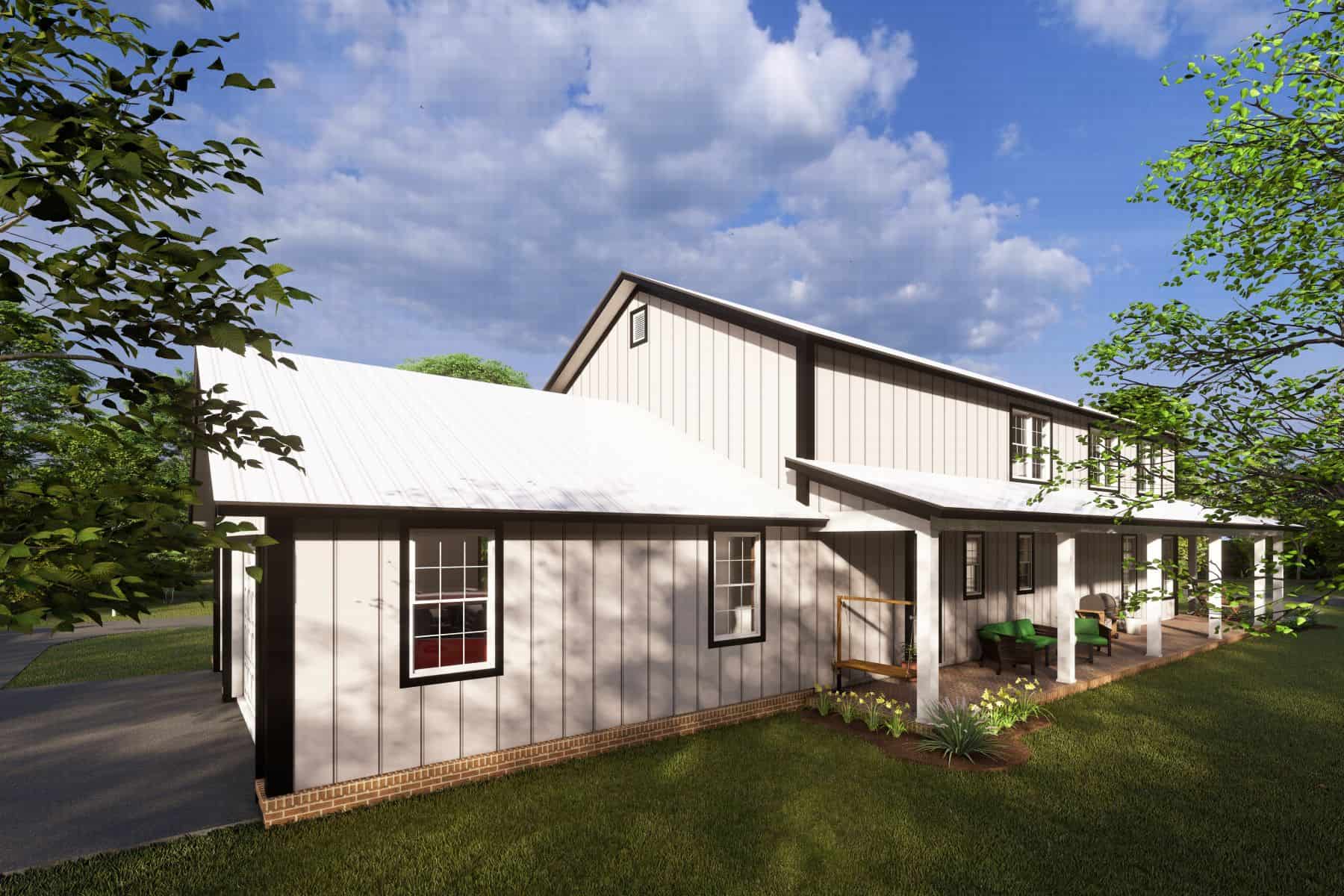 Home Plan Elevations of this 4-Bedroom,2761 Sq Ft Plan -178-1412
