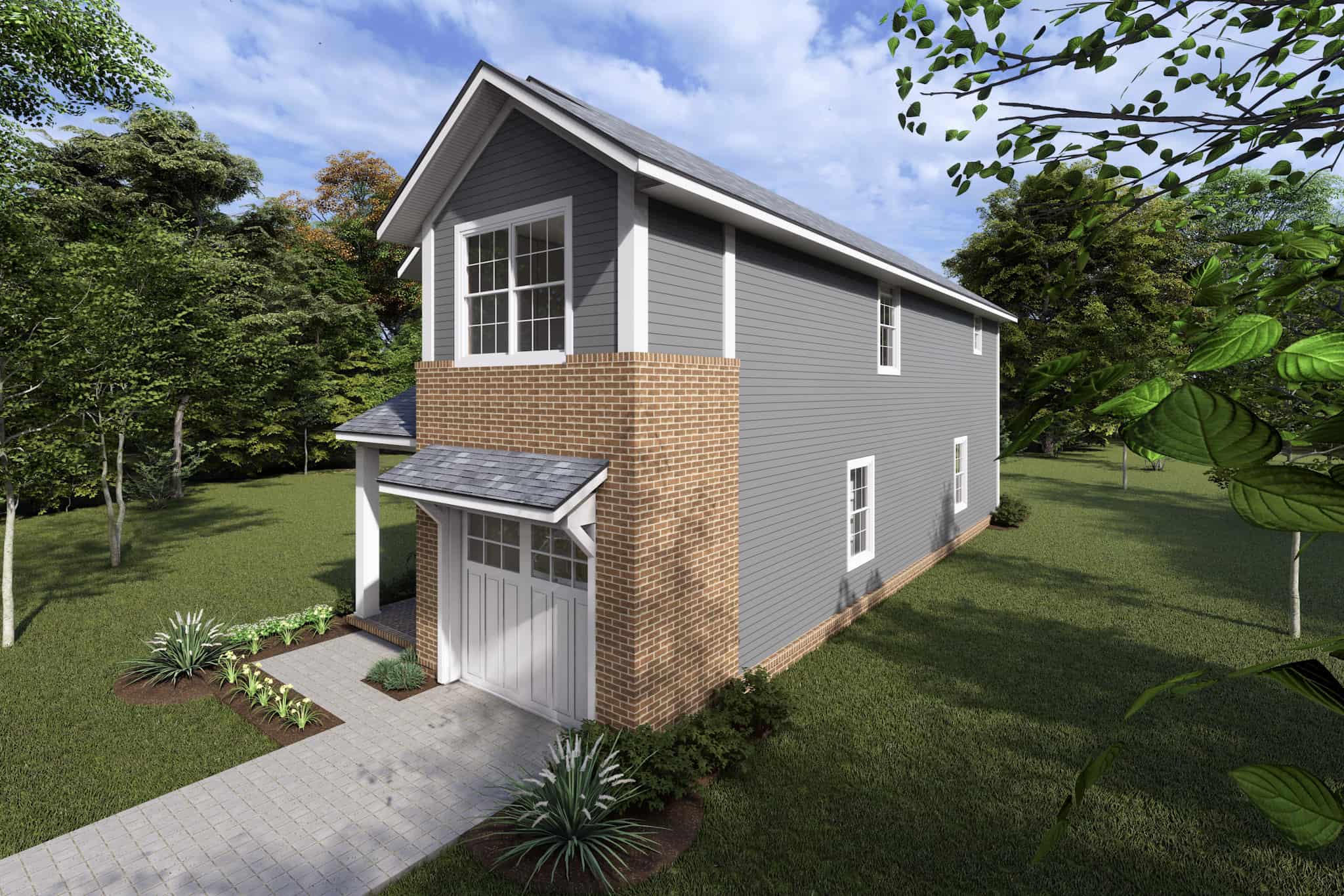Right Side View of this 3-Bedroom,1567 Sq Ft Plan -178-1414