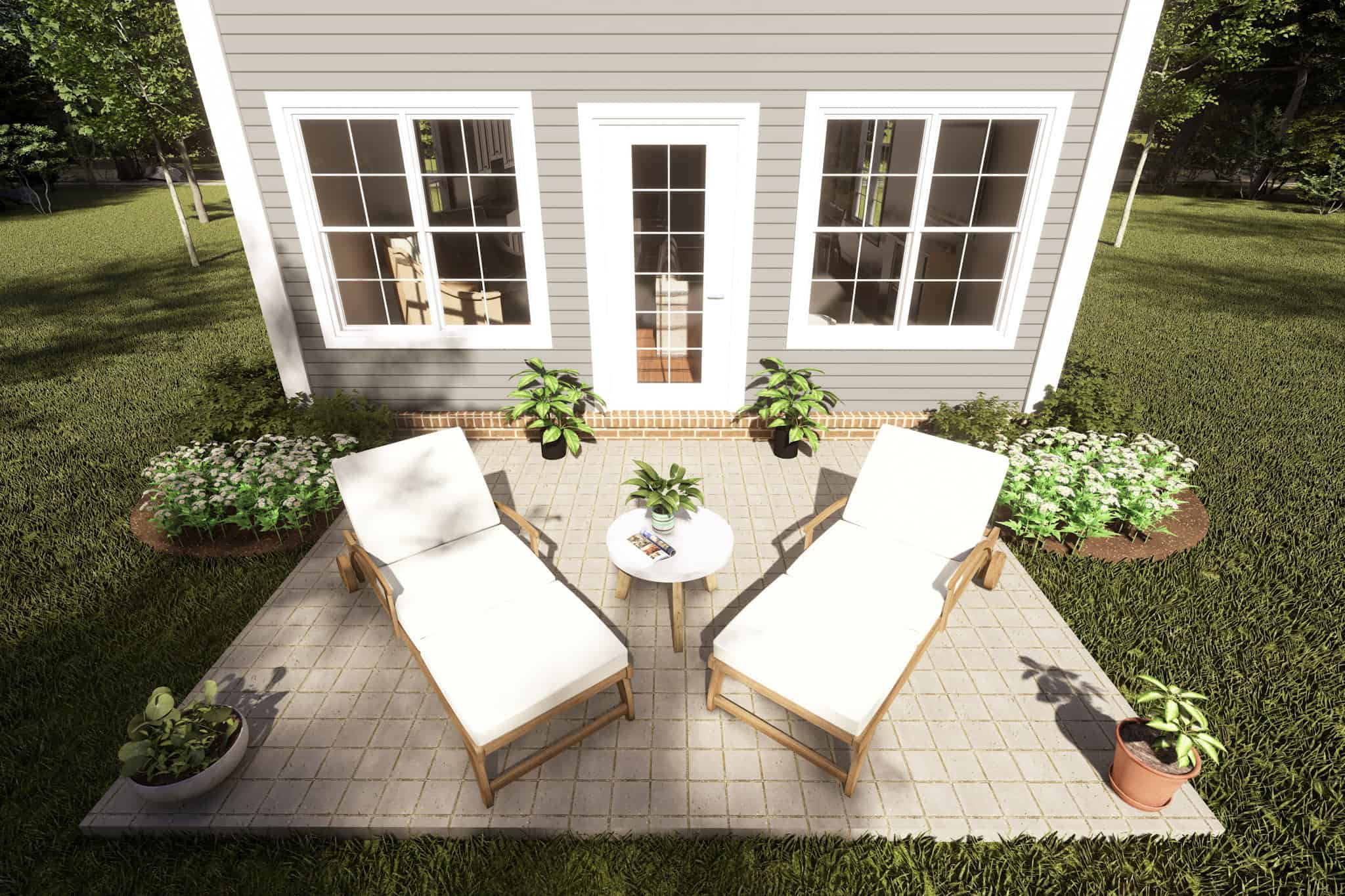 Patio of this 3-Bedroom,1567 Sq Ft Plan -178-1414