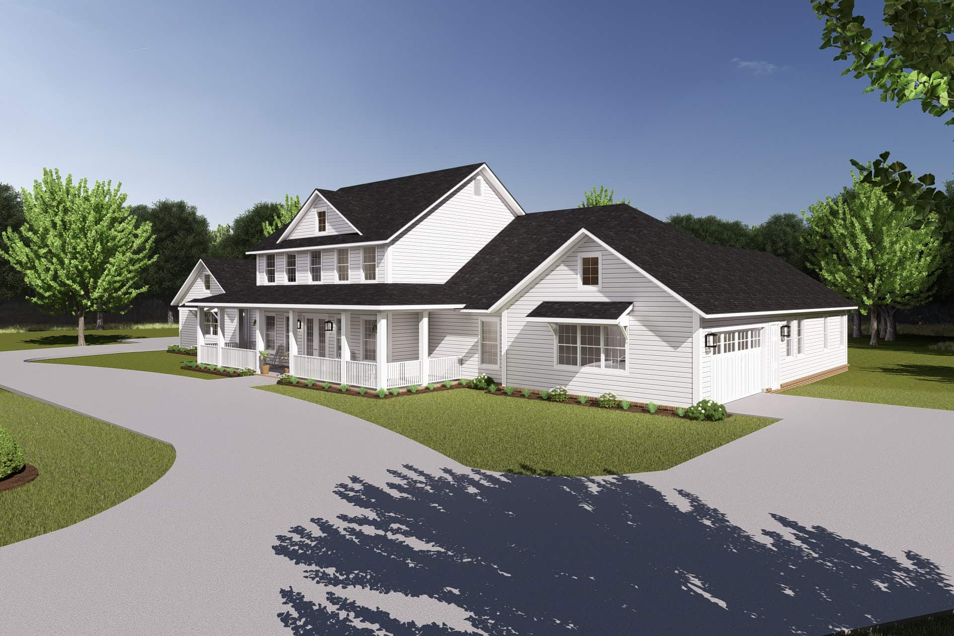 Right Side View of this 6-Bedroom,4952 Sq Ft Plan -178-1420