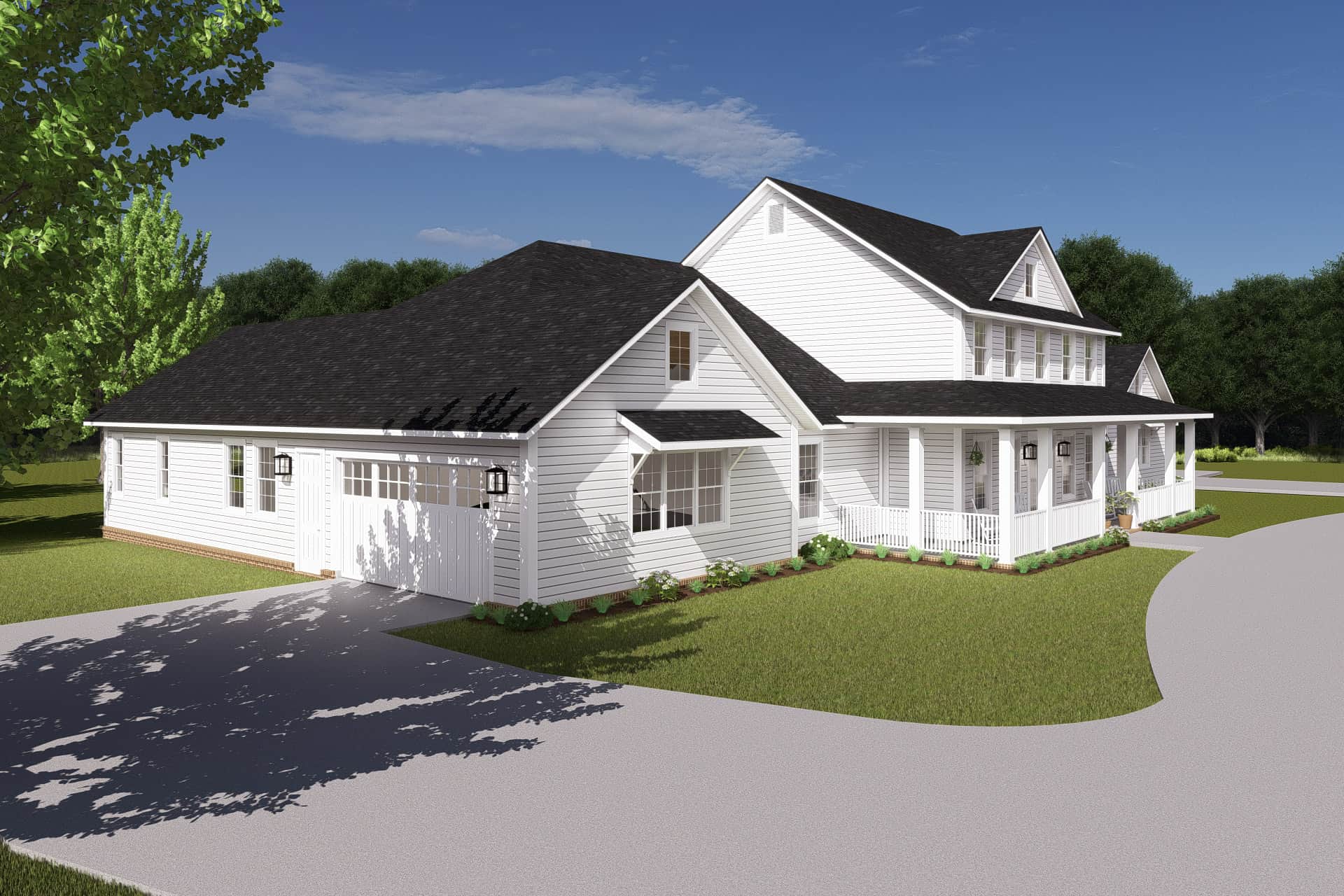 Left Side View of this 6-Bedroom,4952 Sq Ft Plan -178-1420
