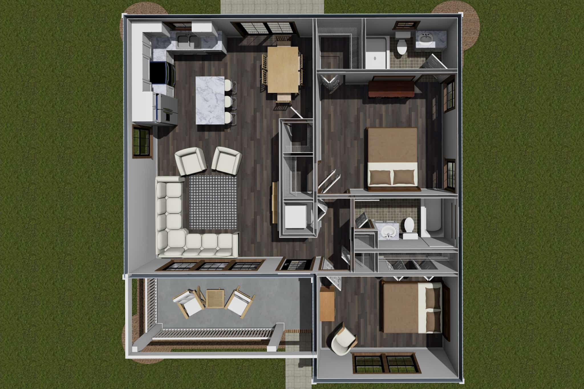 Home Other Image of this 2-Bedroom,997 Sq Ft Plan -178-1423