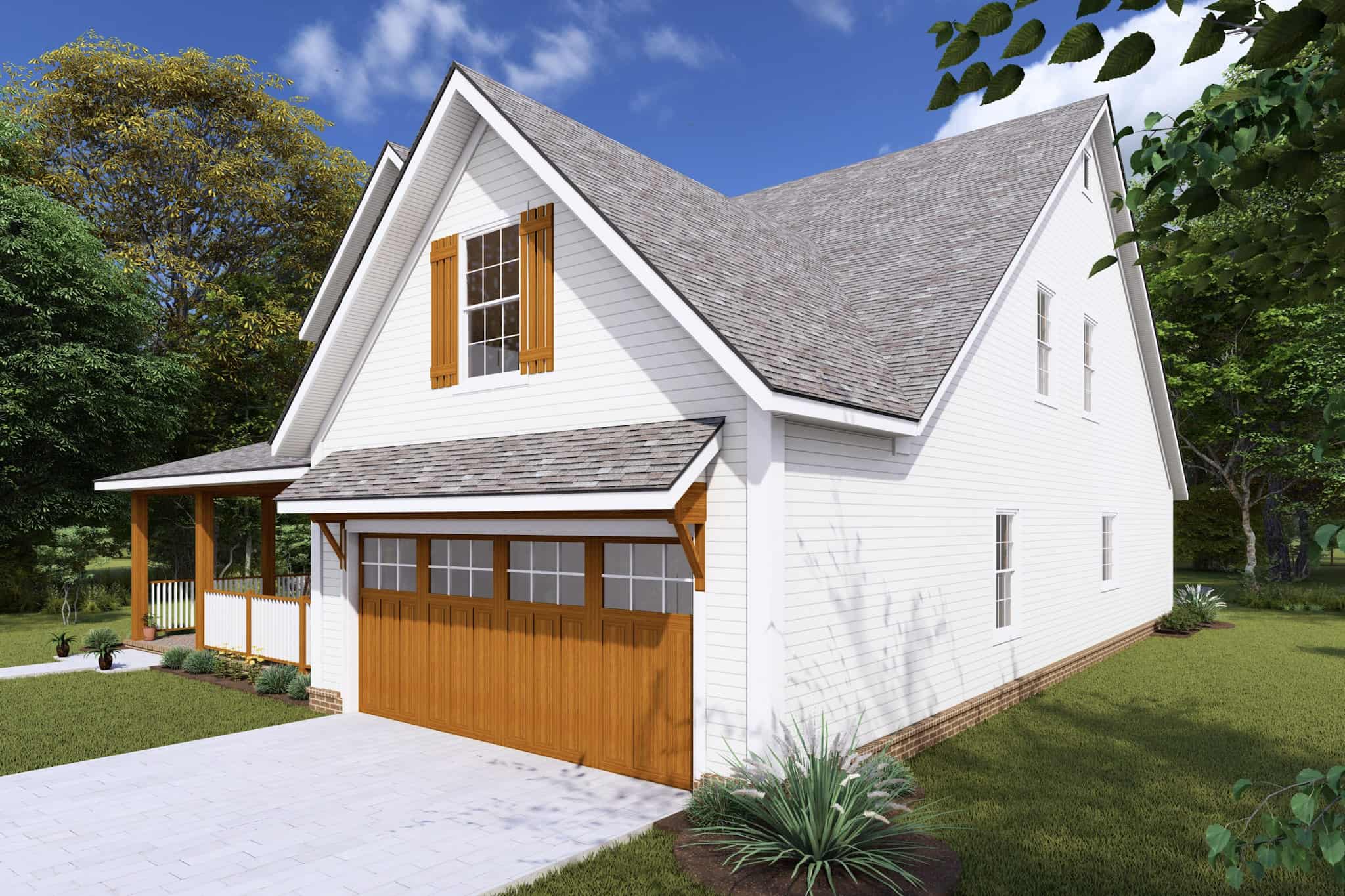 Right Side View of this 3-Bedroom,2065 Sq Ft Plan -178-1425