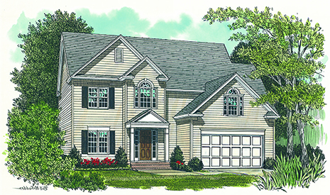 Front View of this 3-Bedroom, 1764 Sq Ft Plan - 180-1004