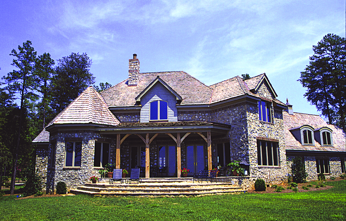 Rear View of this 3-Bedroom,3660 Sq Ft Plan -3660