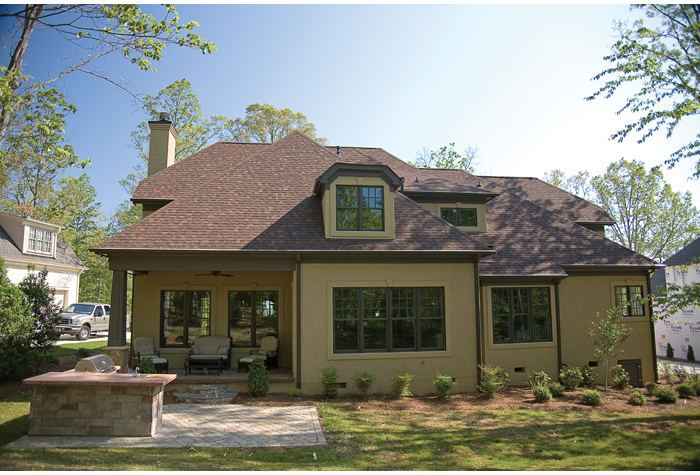 Rear View of this 4-Bedroom,3680 Sq Ft Plan -3680