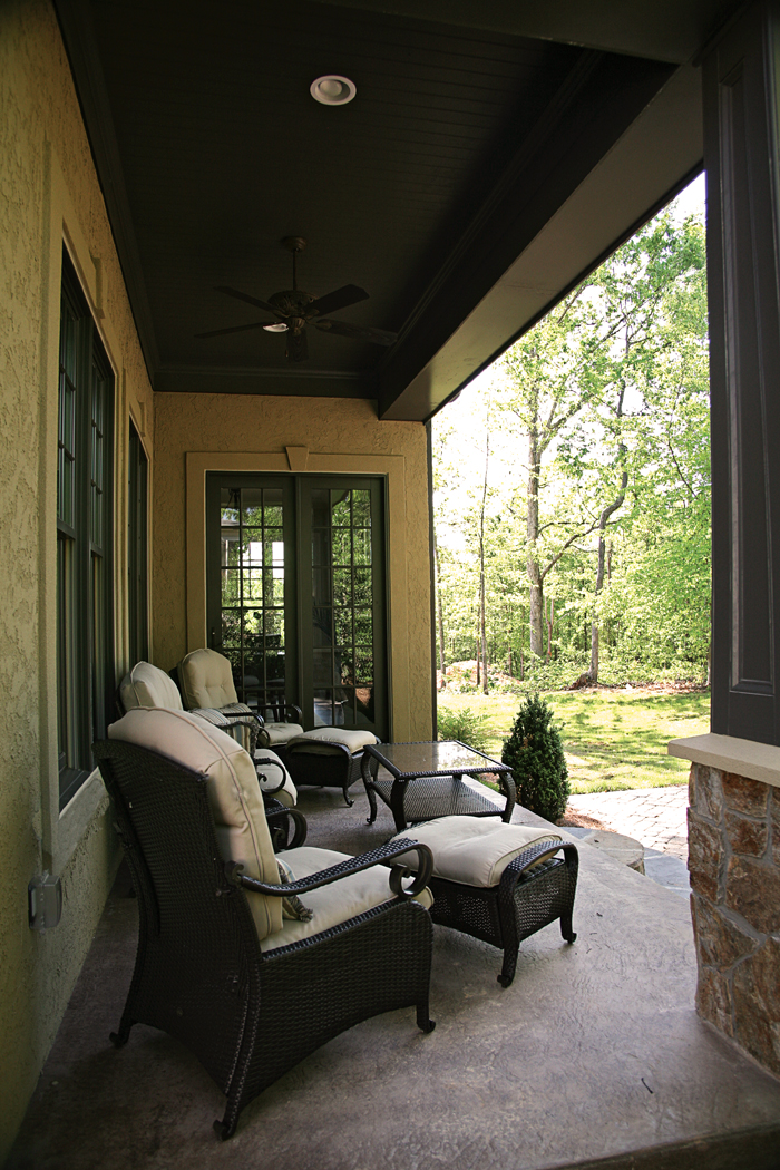 Porch of this 4-Bedroom,3680 Sq Ft Plan -3680