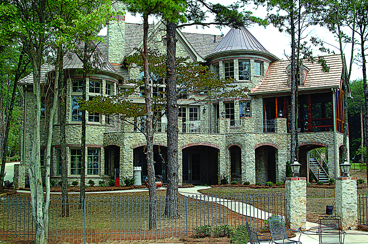 Rear View of this 5-Bedroom,5831 Sq Ft Plan -5831
