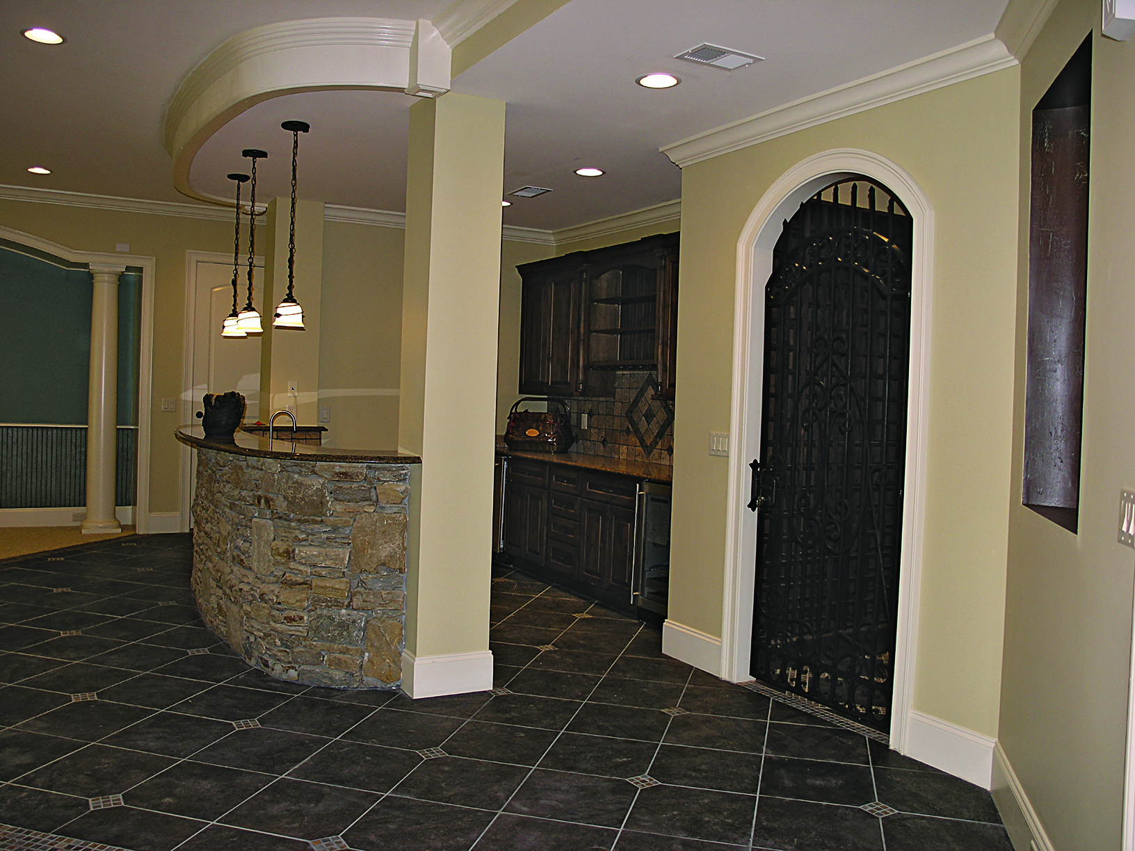 Media Room of this 5-Bedroom,5831 Sq Ft Plan -5831