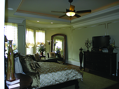 Master Bedroom of this 5-Bedroom,6589 Sq Ft Plan -6589