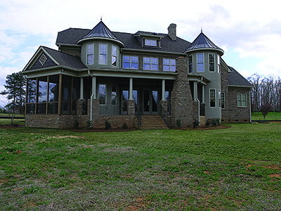 Rear View of this 5-Bedroom,6589 Sq Ft Plan -6589