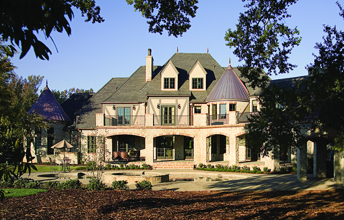 Rear View of this 7-Bedroom,8933 Sq Ft Plan -8933
