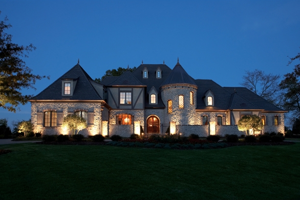 Home at Night of this 7-Bedroom,8933 Sq Ft Plan -8933