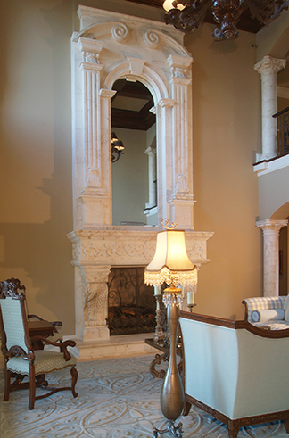Hearth Room of this 5-Bedroom,9104 Sq Ft Plan -9104