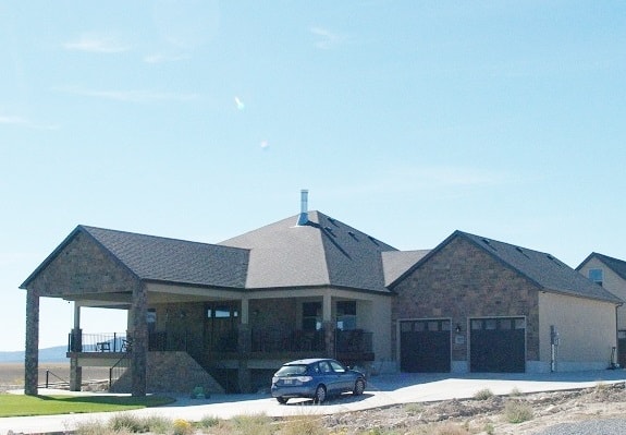 Front View of this 2-Bedroom,2477 Sq Ft Plan -187-1000