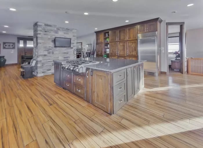 Kitchen: Kitchen Island of this 2-Bedroom,2477 Sq Ft Plan -187-1000