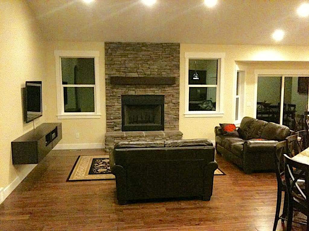 Great Room: Fireplace of this 6-Bedroom,2343 Sq Ft Plan -187-1003