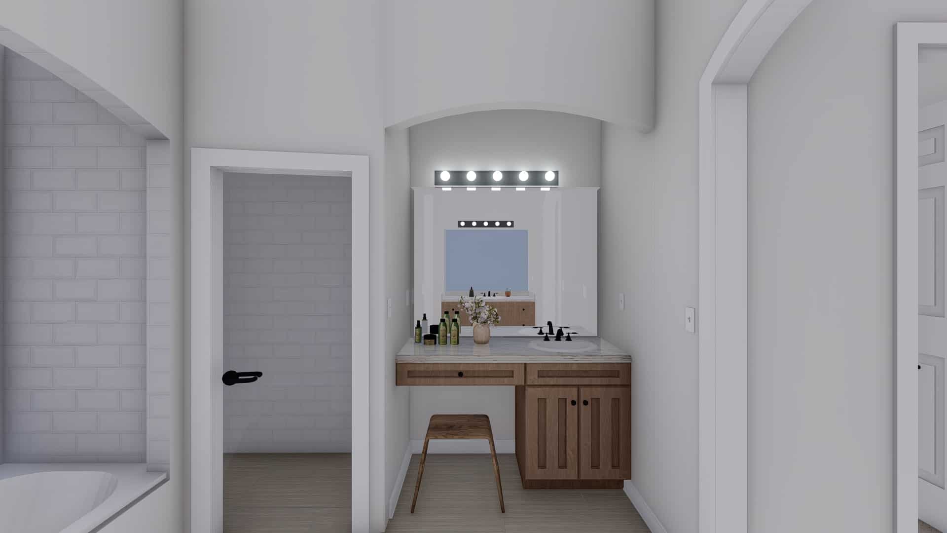 Master Bathroom of this 2-Bedroom, 1831 Sq Ft Plan - 187-1004