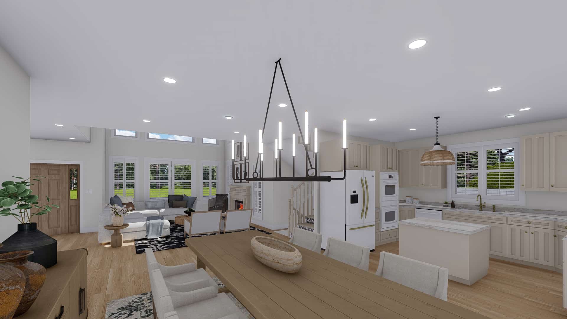 Kitchen of this 3-Bedroom,2664 Sq Ft Plan -187-1005