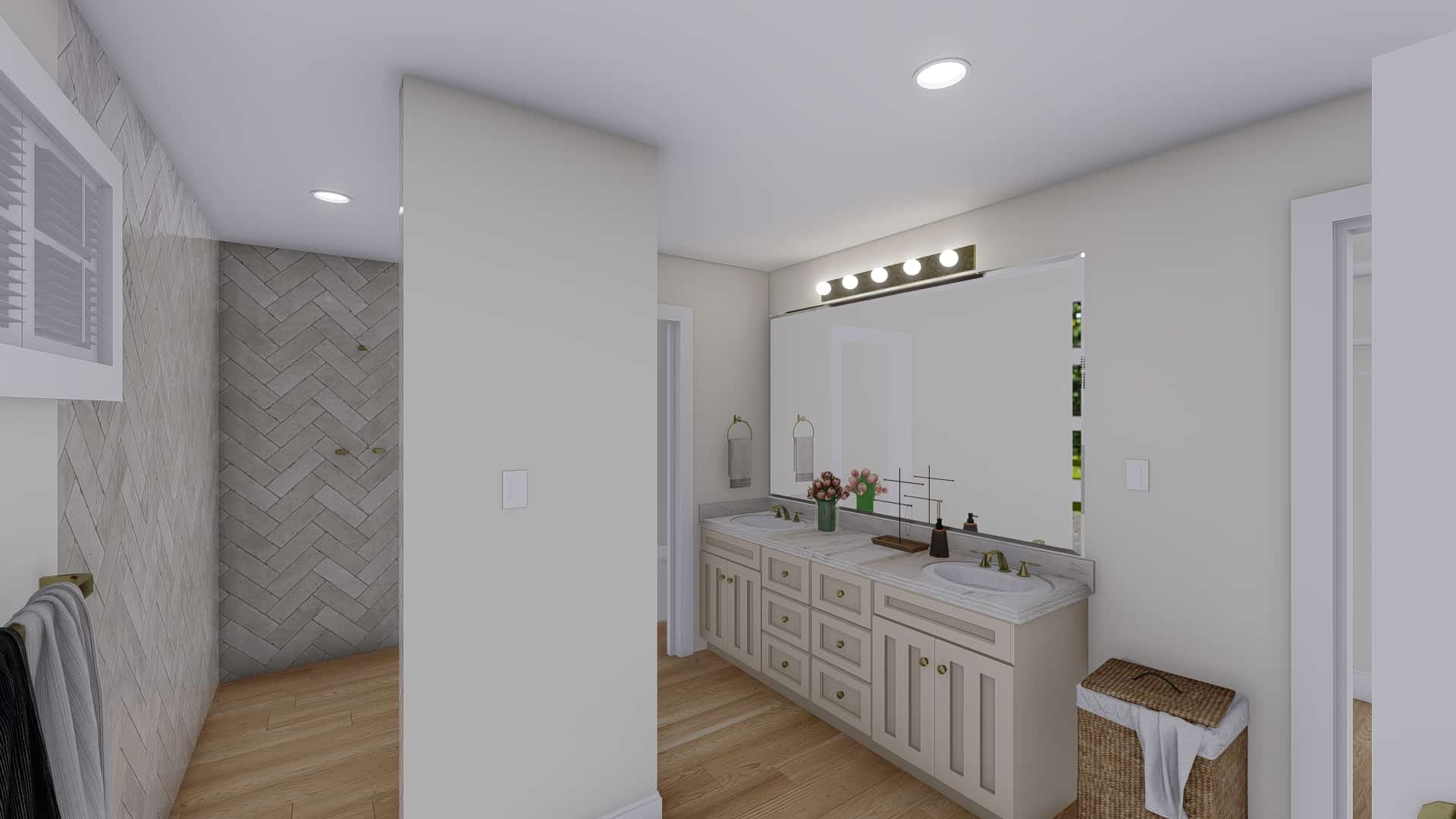 Master Bathroom: Sink/Vanity of this 3-Bedroom,2664 Sq Ft Plan -187-1005