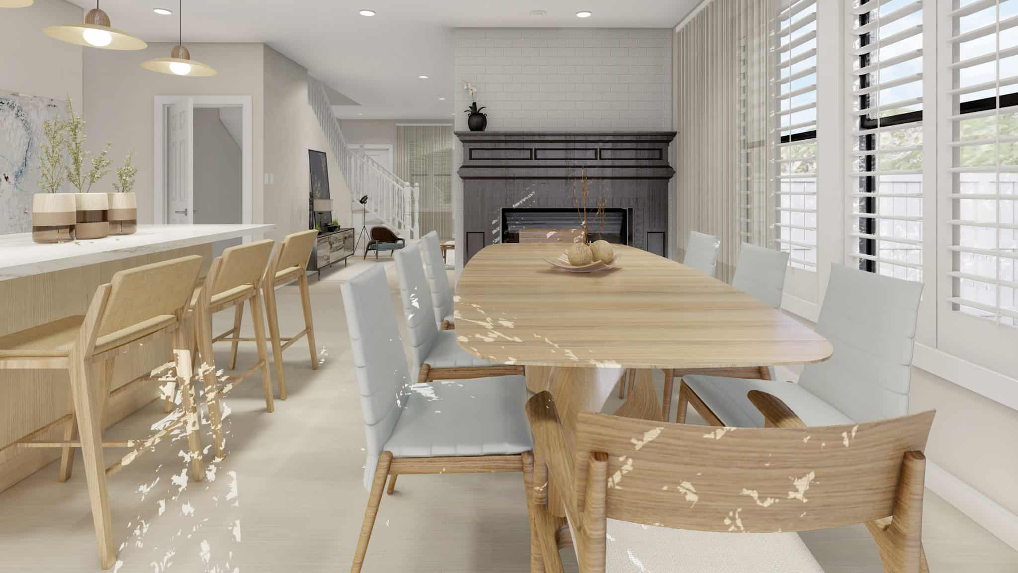 Dining Room of this 3-Bedroom,2368 Sq Ft Plan -187-1012
