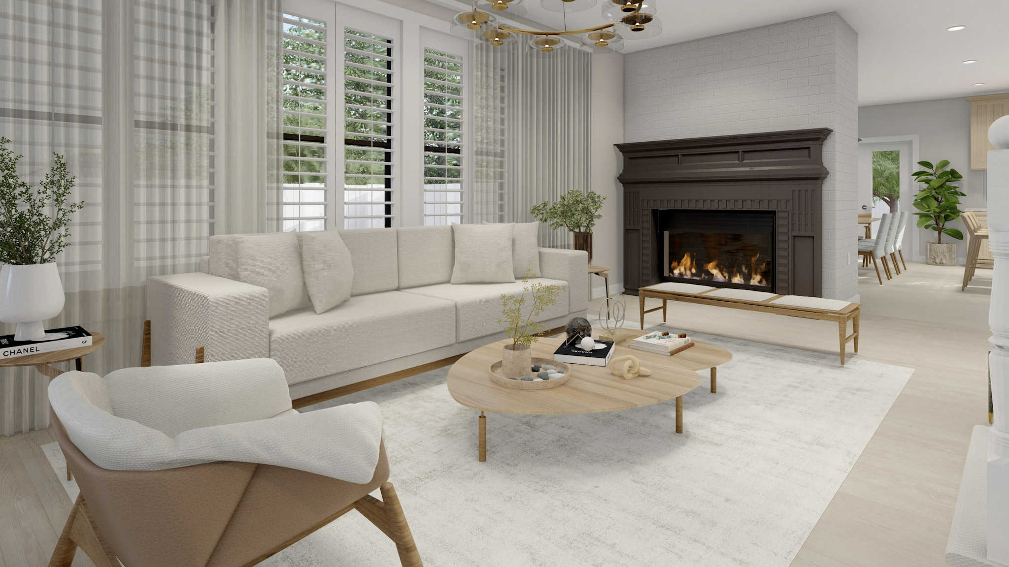 Living Room of this 3-Bedroom,2368 Sq Ft Plan -187-1012