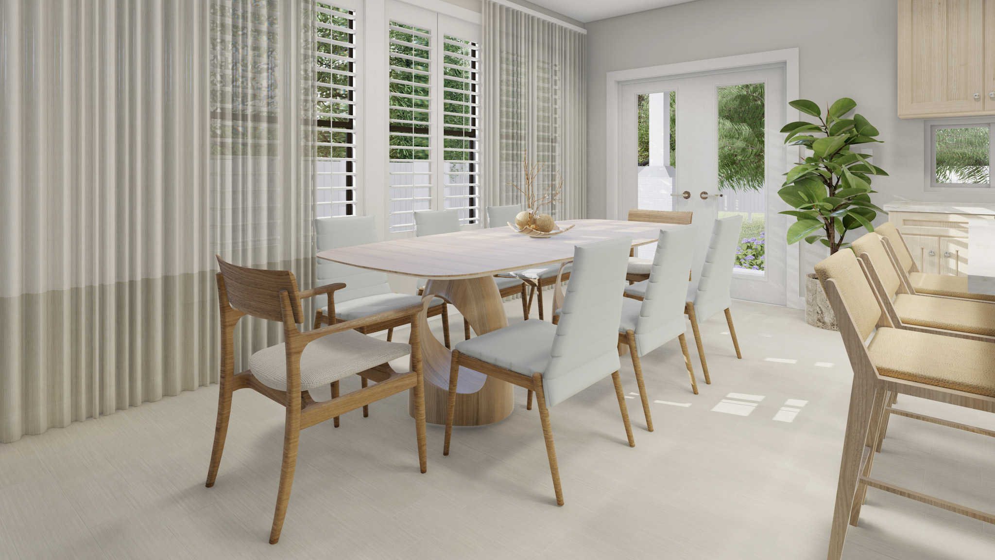 Dining Room of this 3-Bedroom,2368 Sq Ft Plan -187-1012