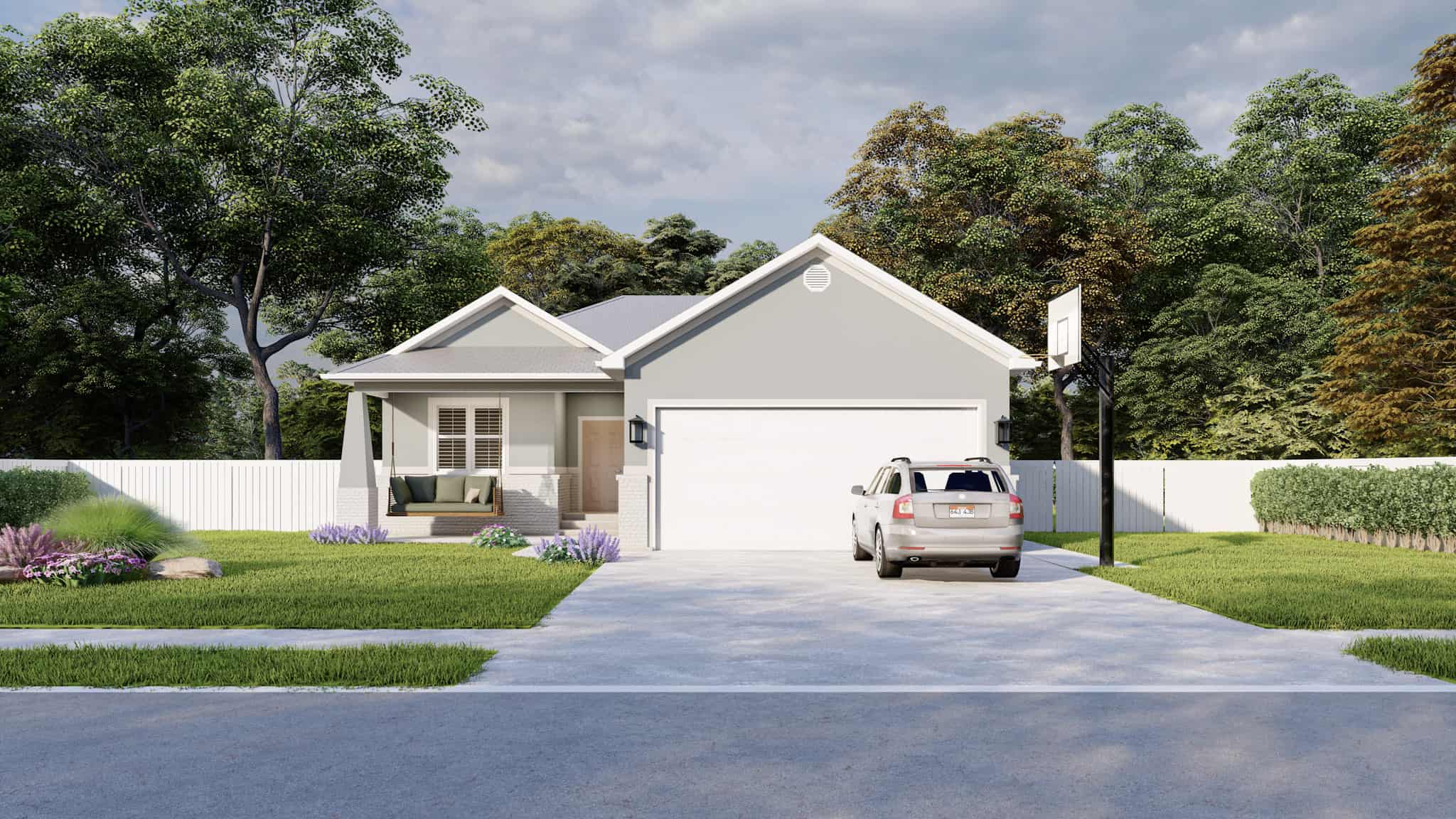Front View of this 5-Bedroom,1553 Sq Ft Plan -187-1015