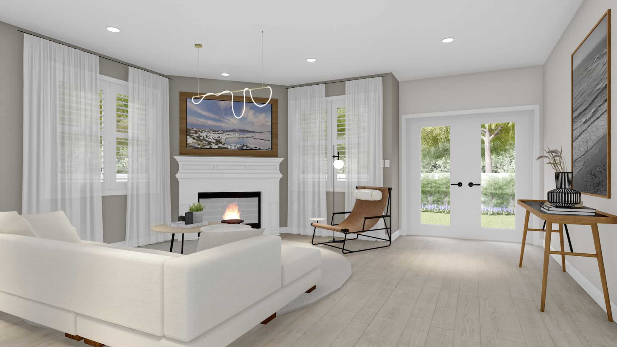 Family Room of this 5-Bedroom,1553 Sq Ft Plan -187-1015