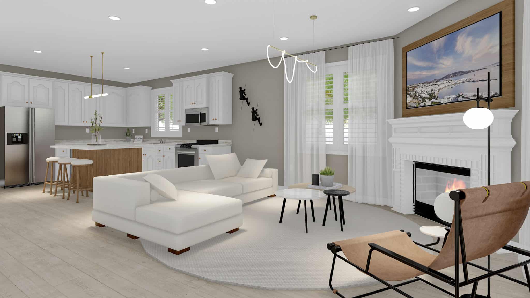 Family Room of this 5-Bedroom,1553 Sq Ft Plan -187-1015