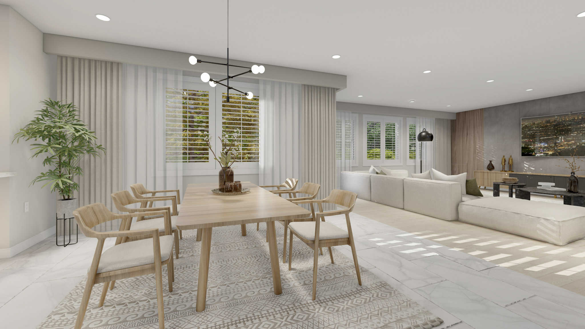 Dining Room of this 5-Bedroom,2576 Sq Ft Plan -187-1031