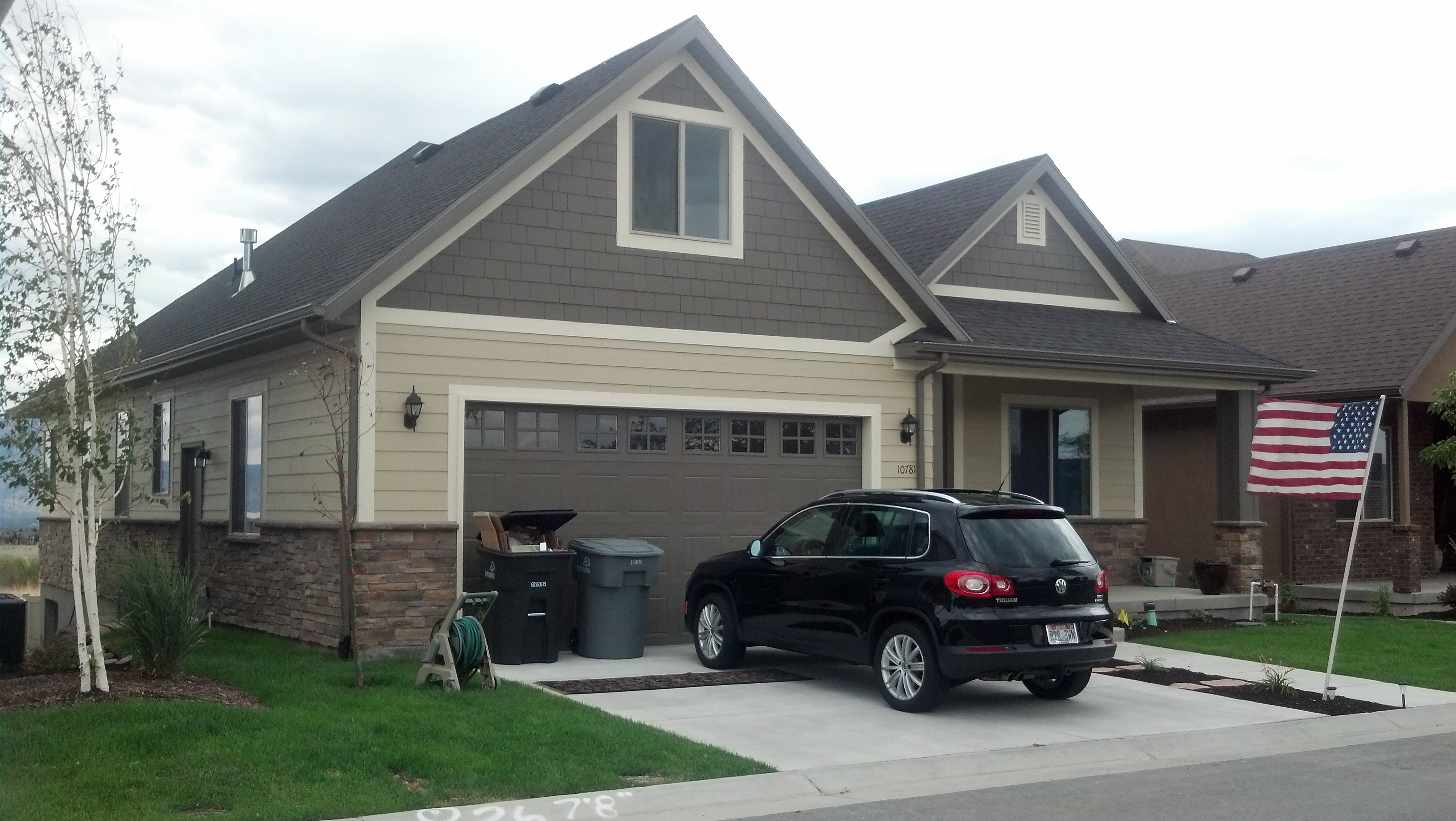 Front View of this 2-Bedroom,1875 Sq Ft Plan -187-1055