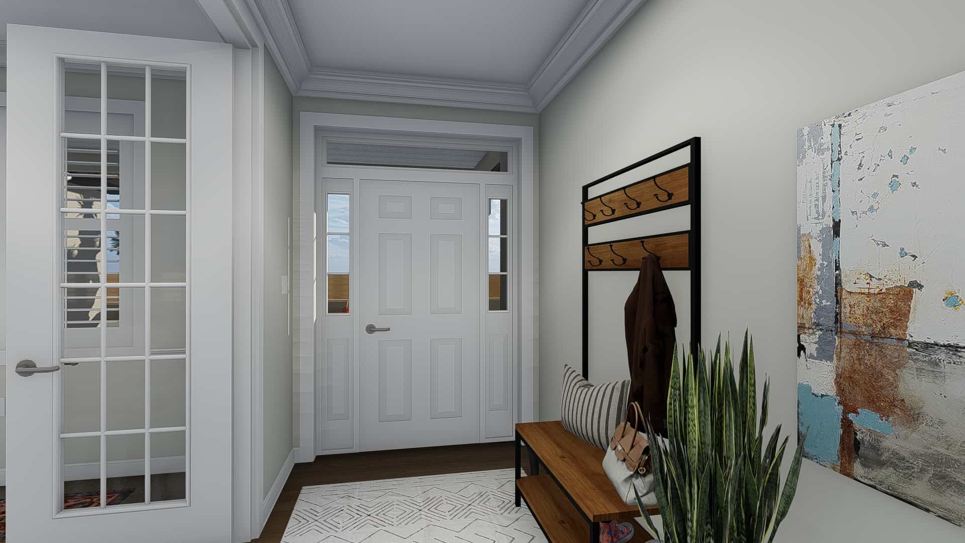 Entry Hall: Foyer of this 3-Bedroom, 2085 Sq Ft Plan - 187-1072