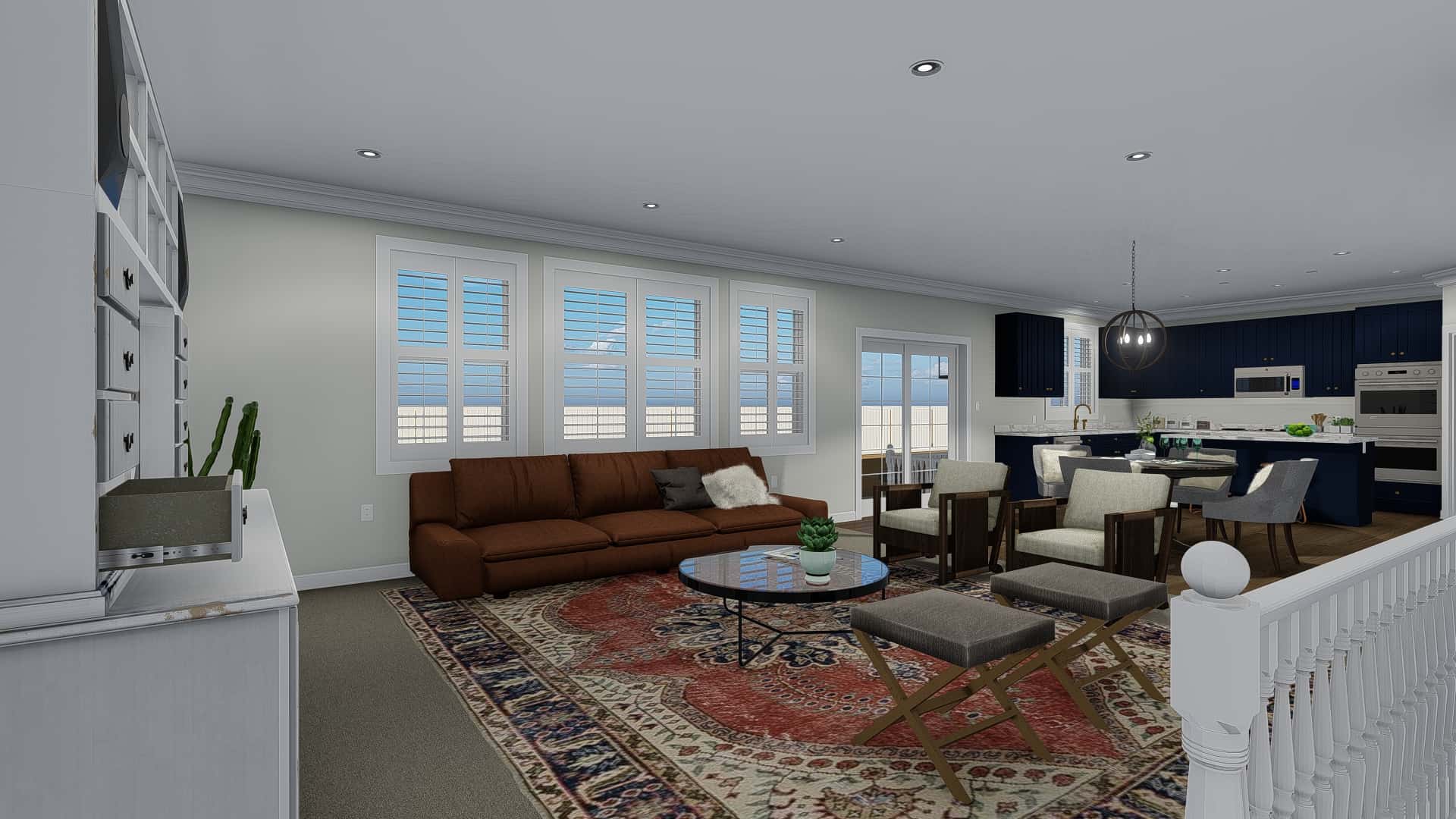 Great Room of this 3-Bedroom, 2085 Sq Ft Plan - 187-1072