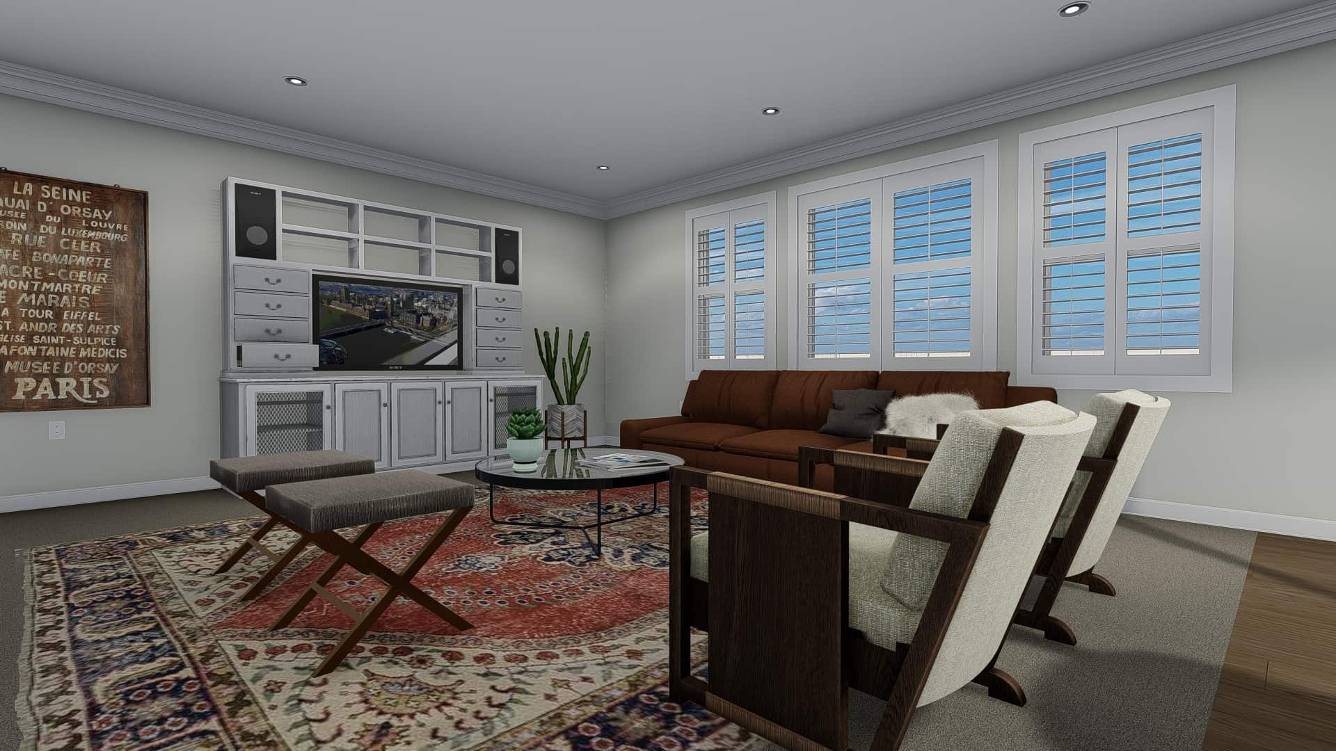 Family Room of this 3-Bedroom, 2085 Sq Ft Plan - 187-1072