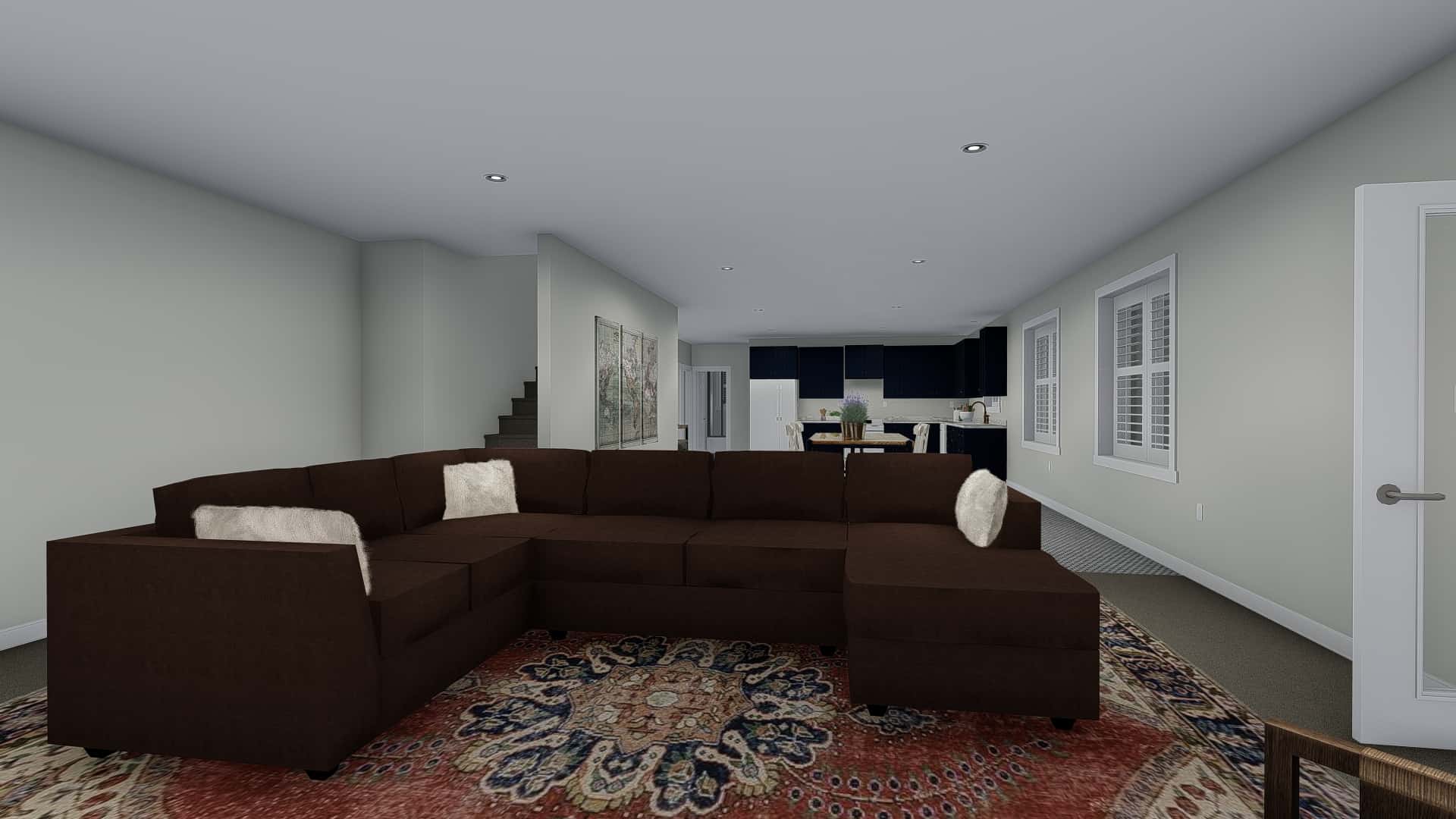 Family Room of this 3-Bedroom, 2085 Sq Ft Plan - 187-1072
