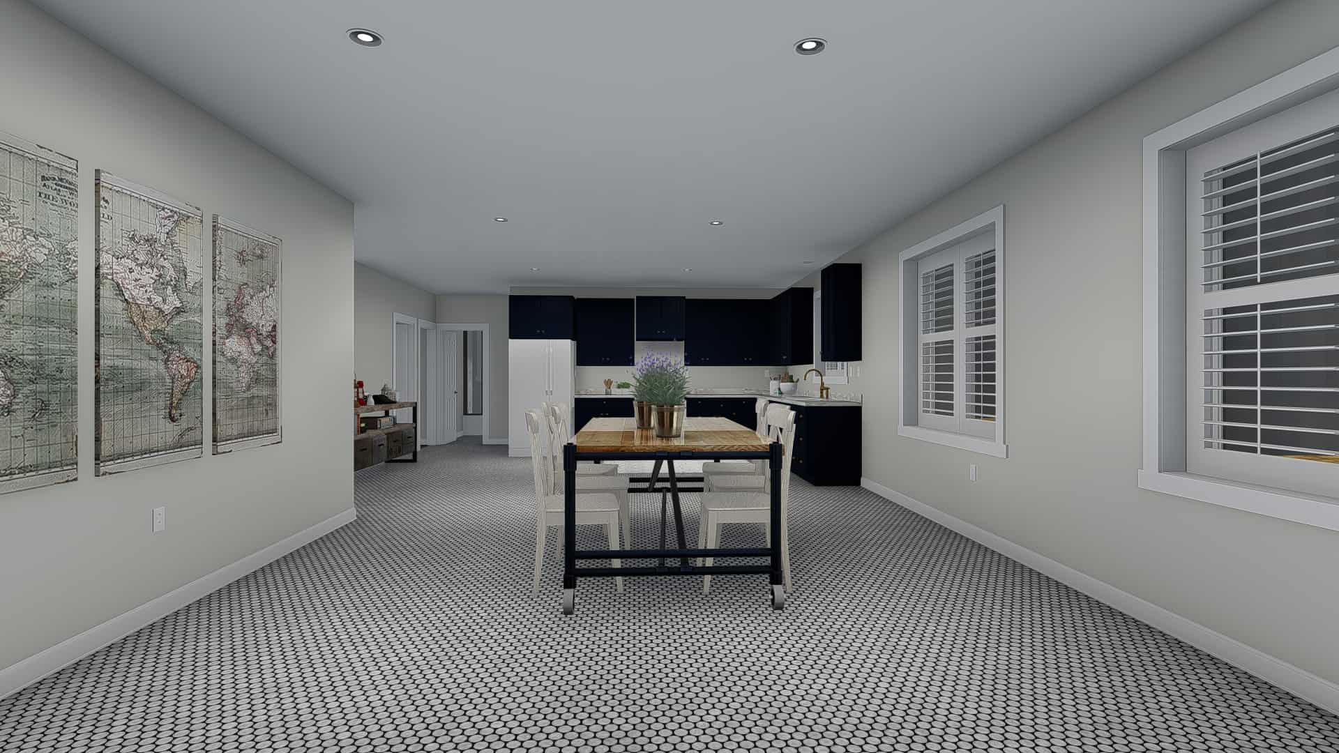 Family Room of this 3-Bedroom, 2085 Sq Ft Plan - 187-1072