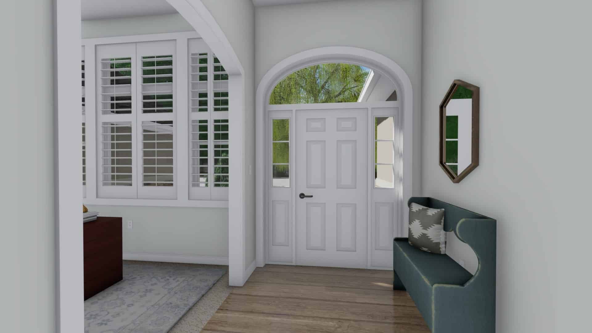 Entry Hall: Foyer of this 3-Bedroom, 2199 Sq Ft Plan - 187-1075