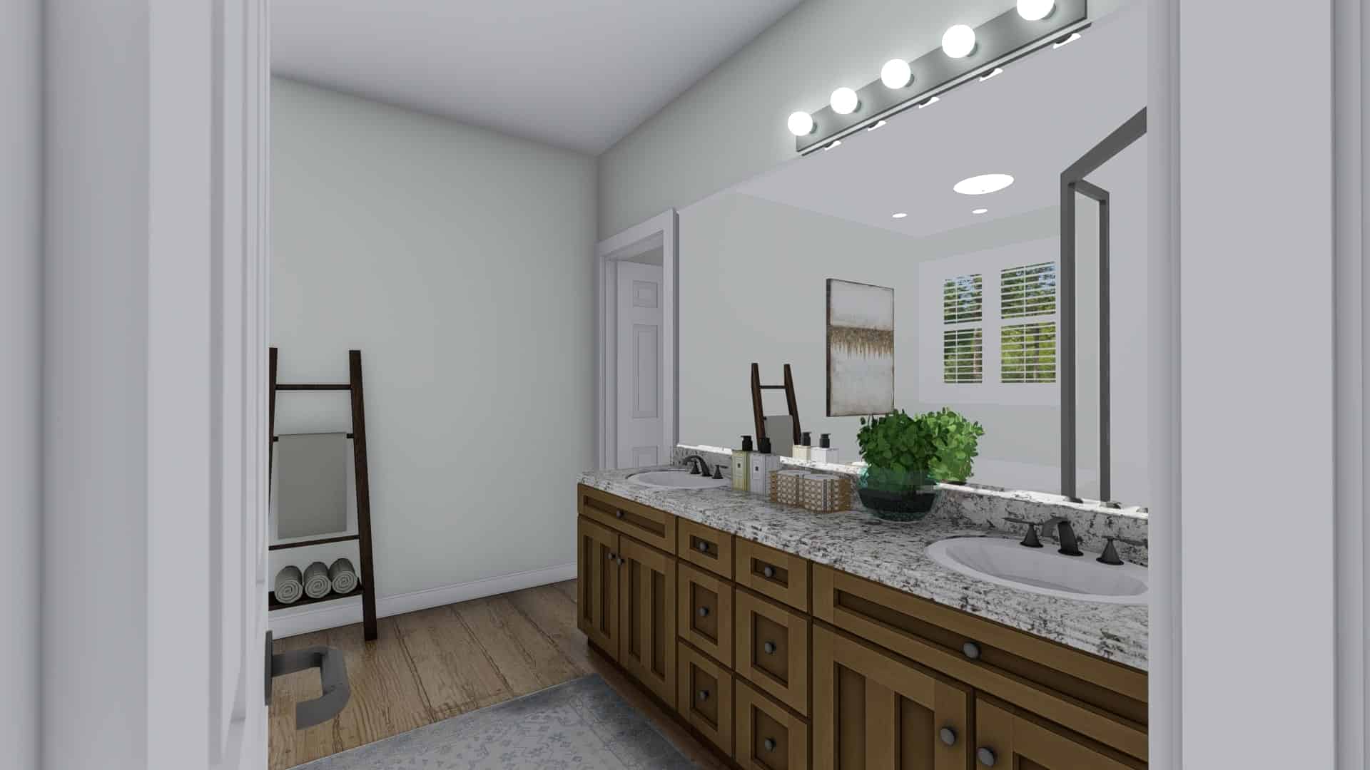 Master Bathroom of this 3-Bedroom, 2199 Sq Ft Plan - 187-1075