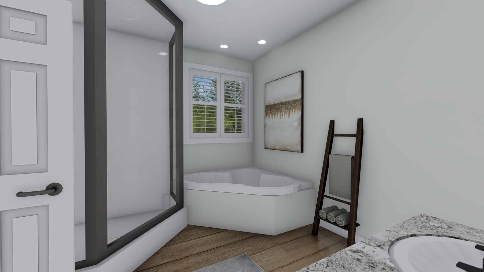 Master Bathroom of this 3-Bedroom, 2199 Sq Ft Plan - 187-1075