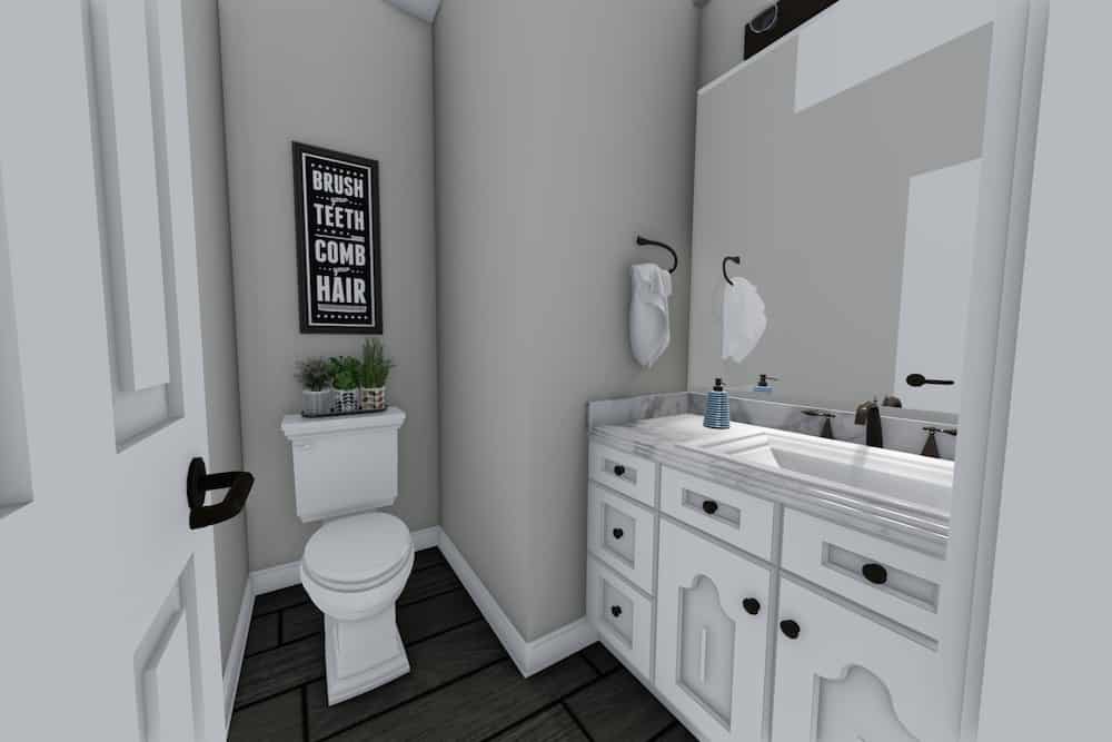 Bathroom of this 3-Bedroom,2176 Sq Ft Plan -2176