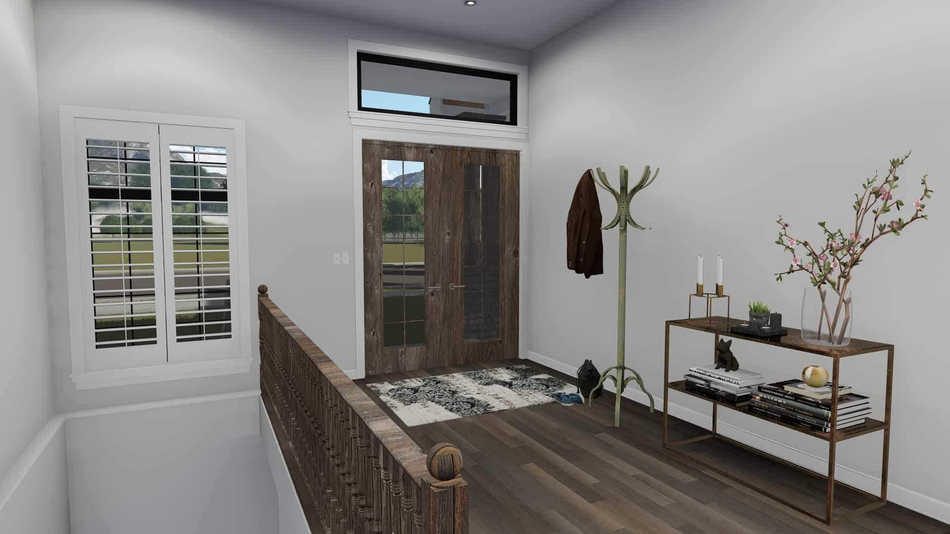 Front Door of this 3-Bedroom, 2796 Sq Ft Plan - 187-1136