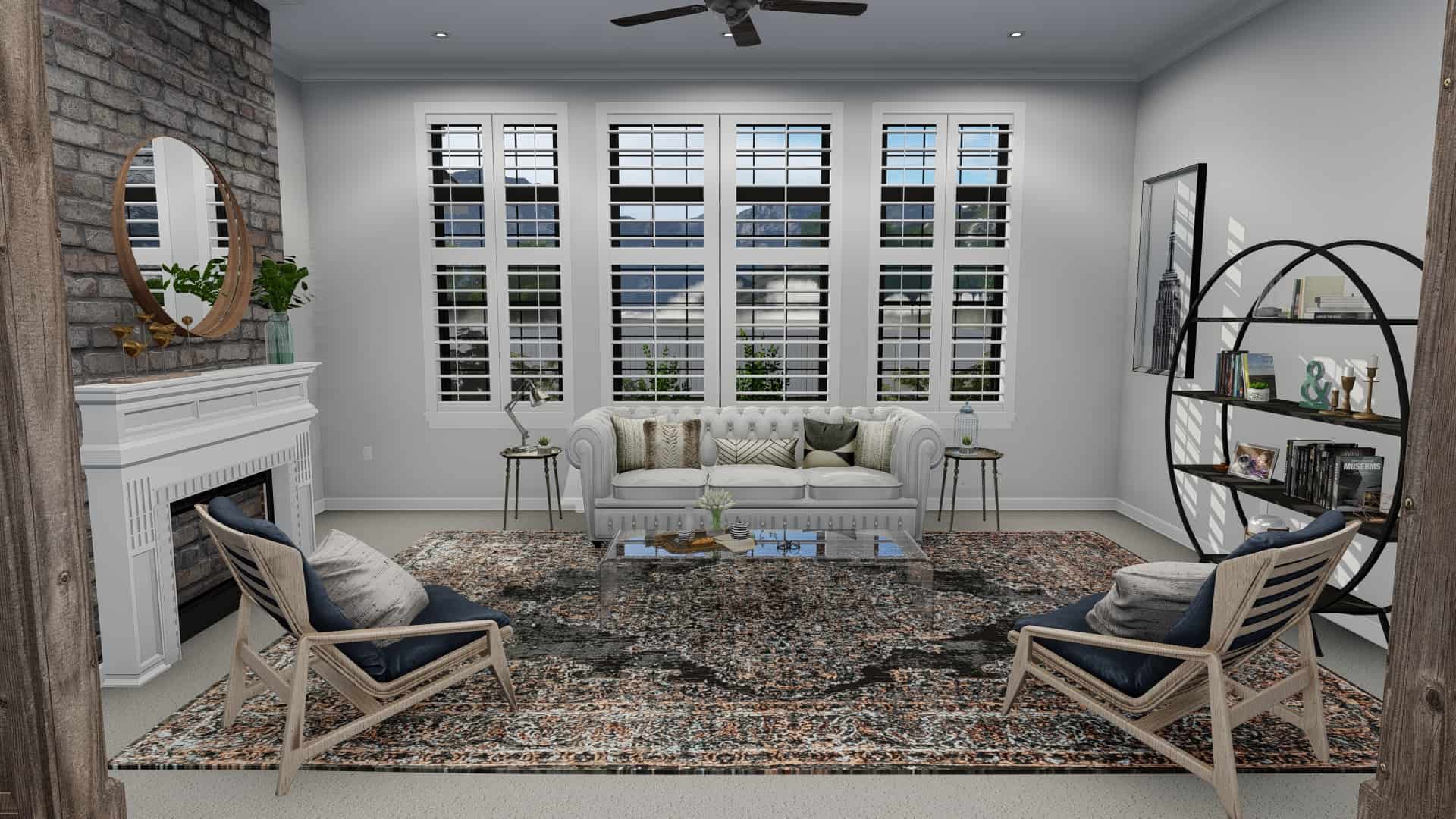 Family Room of this 3-Bedroom, 2796 Sq Ft Plan - 187-1136
